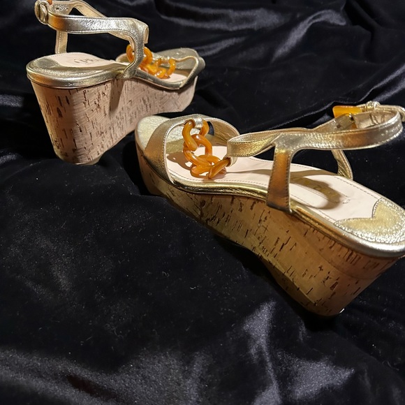 COPY - Prada cork heel platform sandals - Picture 5 of 6